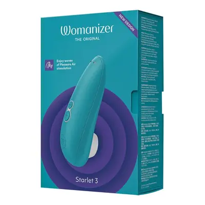 Womanizer Starlet 3 léghullámos, mini csiklóizgató (türkiz)