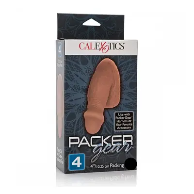 Calexotics Packing Penis puha pénisz 4" (barna bőrszín - 10 cm)