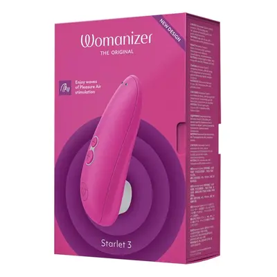 Womanizer Starlet 3 léghullámos, mini csiklóizgató (pink)