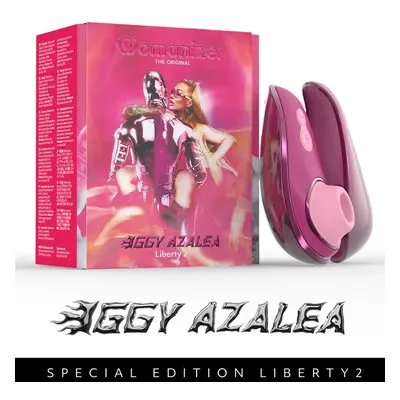 Womanizer Liberty 2. Iggy Azalea léghullámos csiklóizgató (pink)