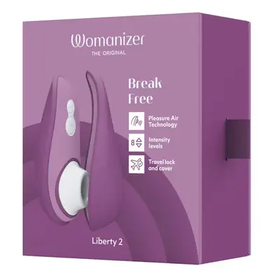 Womanizer Liberty 2. léghullámos csiklóizgató (lila)