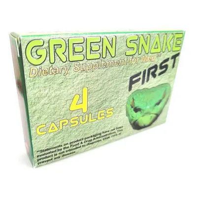 GREEN SNAKE - 4 DB