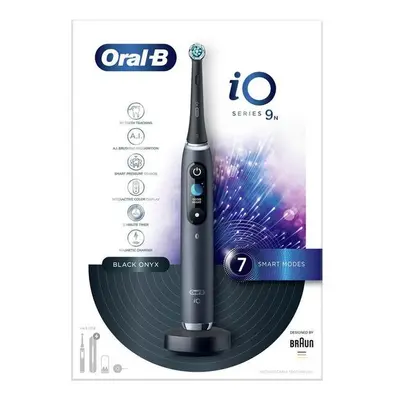 Elektromos fogkefe - Oral-B iO9, fekete, 1 darab