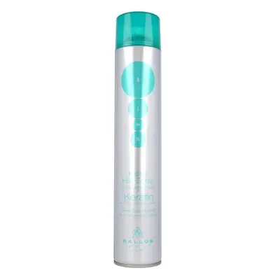 Fixáló hajlakk keratinnal - Kallos KJMN Extra Strong Hold Hair Spray with Keratin 750ml