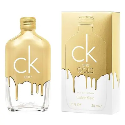 Unisex Eau de Toilette Calvin Klein CK One Gold, 50 ml