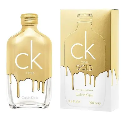 Unisex Eau de Toilette Calvin Klein CK One Gold, 100 ml