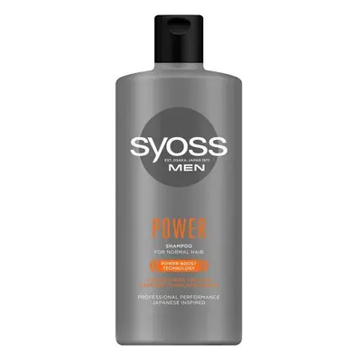 Férfi Sampon Normál Hajra - Syoss Men Professional Performance Japanese Inspired Power Shampoo f