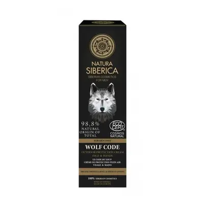 Bio Kéz- és Arckrém Férfiaknak Wolf Code Natura Siberica, 80ml