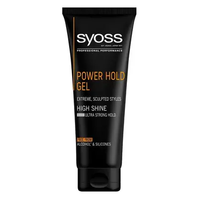 Hajzselé Rendkívül Erős Rögzítéssel - Syoss Professional Performance Power Hold Gel High Shine U