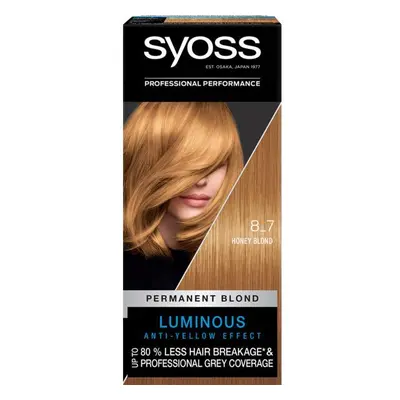 Tartós Hajfesték - Syoss Professional Performance Permanent Blond Luminous Anti-Yellow Effect Ba