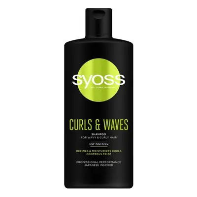 Sampon Hullámos vagy Göndör Hajra - Syoss Professional Performance Japanese Inspired Curls & Wav