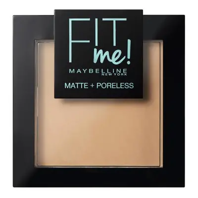 Kompakt Púder - Maybelline Fit Me Matte & Poreless, árnyalata: 220 Natural Beige, 9 g