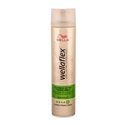 Ultraerős Fixálású Hajlakk - Wella Wellaflex Hairspray Flexible Ultra Strong Hold, 75 ml