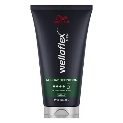 Hajzselé – Wella Wellaflex Men Power Definition Styling Gel Ultra Strong Hold, 150 ml