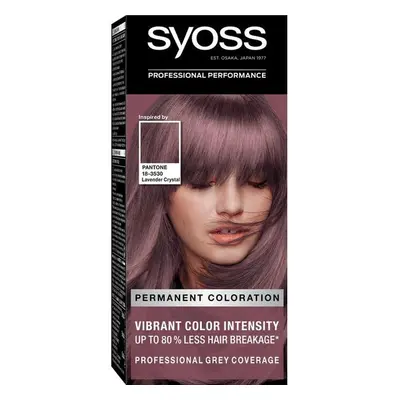 Pantone Ihletésű Tartós Hajfesték- Syoss Professional Performance Permanent Coloration Inspired 