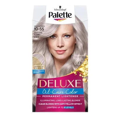 Tartós Hajszőkítő - Schwarzkopf Palette Deluxe Oil-Care Color Permanent Lightener, árnyalat 10-5