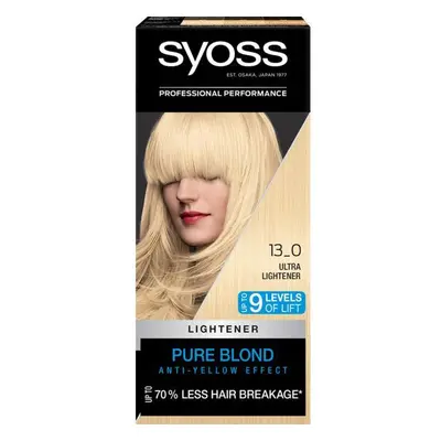 Tartós Hajszőkítő/Hajvlágosító - Syoss Professional Performance Lightener Pure Blond Anti-Yellow