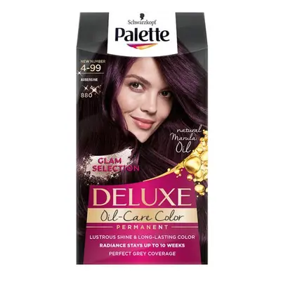 Tartós Hajfesték - Schwarzkopf Palette Deluxe Oil-Care Color Permanent Glam Selection, árnyalat 