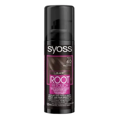 SYOSS Root Retoucher fekete spray újranövéshez 120 ml