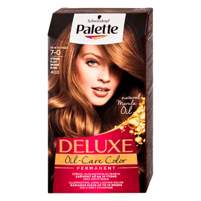 Palette Deluxe 400 közepes szőke 50 ml 7-0