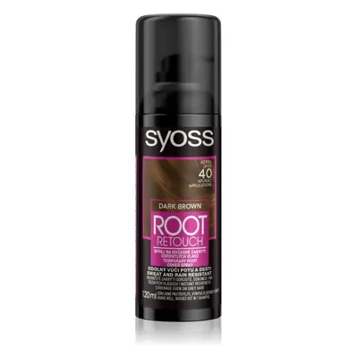 SYOSS Root Retoucher sötétbarna regeneráló spray 120 ml