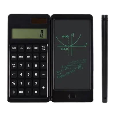 Solar Calculator Handwriting Board Learning Office Portable Folding LCD Writing Board