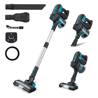 INSE V70 Cordless Vacuum Cleaner: 6-in-1, 45mins Runtime, Lightweight, Rechargeable, Ideal for P