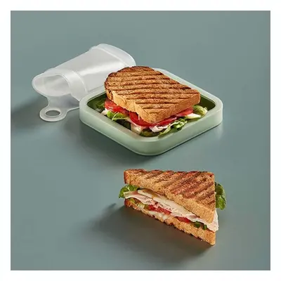 Sandwich Toast Bento Box Lunchbox Portable Take-Out Student Office Worker Lunch Box, Capacity: 3