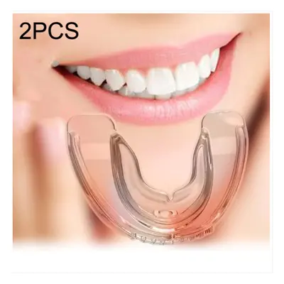 2 per adult buck orthodontic night anti-molar fixed silicone tooth corrector, style: second stag