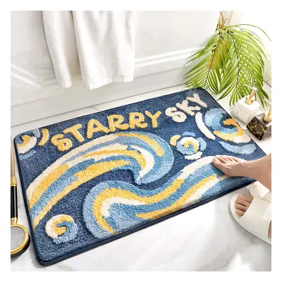 Nordic simple strong absorbent mat bathroom carpet fresh ins bathroom floor mat door toilet entr