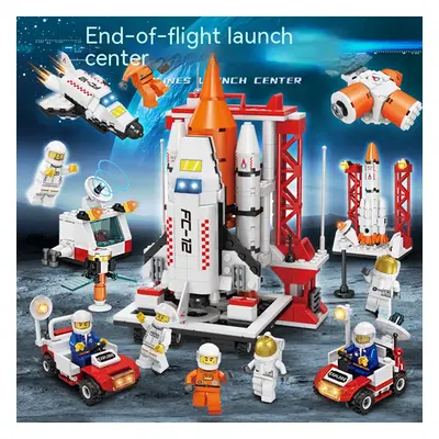 Compatible with LEGO Space Ship Bricks Set Space Exploration Shuttle Educational Toys Aerospace 