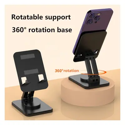 Economical 360 Degree Rotation Portable Phone Holder Plastic Foldable Phone Tablet Stand