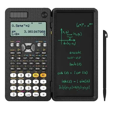 NEWYES 991ES 6.5 Inches Scientific Calculator with LCD Writing Tablet and 417 Functions Solar En