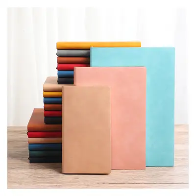 A5 business office notebook soft transcript A6 diary meeting record B5 notepad can be printed lo