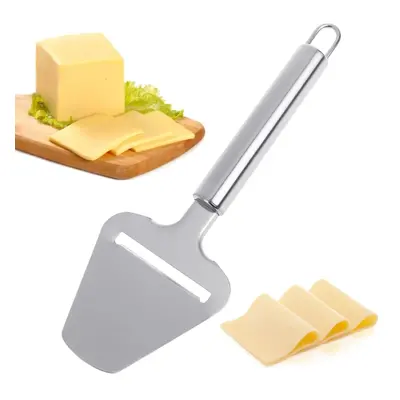 Stainless steel cheese slicer, chocolate pizza cheese spatula, kitchen cooking accessories