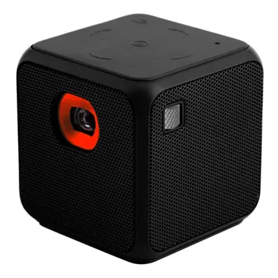 DL-S8 Cube Mini 60 Lumens Android Home Theater Bluetooth LED Projector with Remote Control, Supp