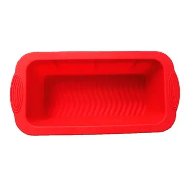 Silicone Pizza Toast Box Long Cake Mold(Red)