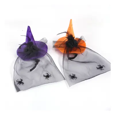 Manufacturers selling funny pet funny cat Halloween hat bat spider skull pattern dog funny headw