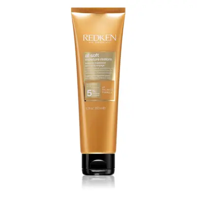 Redken All Soft erősítő öblítést nem igénylő ápolás a táplálásért és hidratálásért