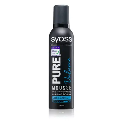 Syoss Pure Volume fixáló hab a hosszantartó dús hatásért