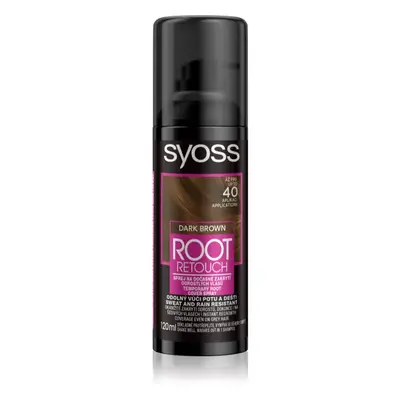 Syoss Root Retoucher tonizáló festék a lenőtt hajra spray -ben árnyalat Dark Brown