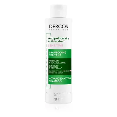 Vichy Dercos Anti-Dandruff Sensitive nyugtató sampon érzékeny bőrre korpásodás ellen