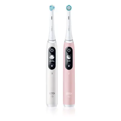 Oral B iO6 elektromos fogkefe DUO White & Pink Sand