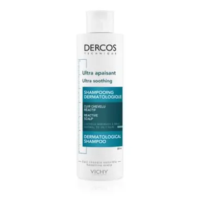 Vichy Dercos Ultra Soothing ultra nyugtató sampon normál, zsíros hajra és érzékeny fejbőrre