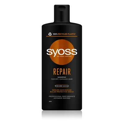 Syoss Repair regeneráló sampon száraz és sérült hajra