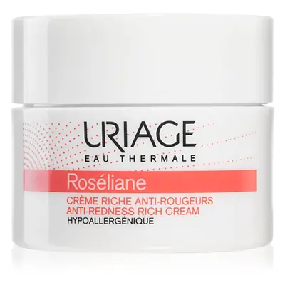 Uriage Roséliane Anti-Redness Rich Cream tápláló nappali krém Érzékeny, bőrpírra hajlamos bőrre