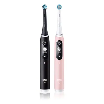 Oral B iO6 elektromos fogkefe DUO Black & Pink Sand