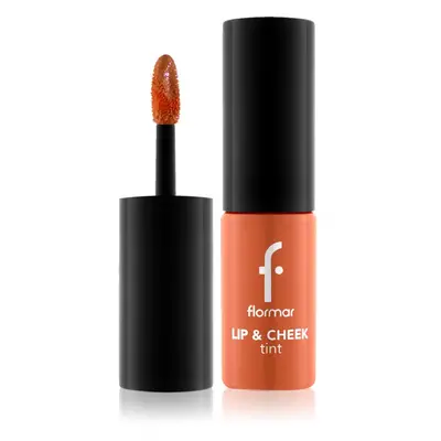 flormar Lip & Cheek Tint folyékony arcpirosító az arcra és a szájra árnyalat Kiss Lip&Cheek 6.7 