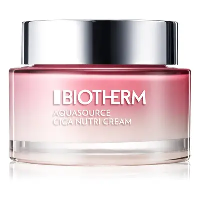 Biotherm Aquasource Cica Nutri Cream tápláló hidratáló száraz nagyon száraz érzékeny bőrre