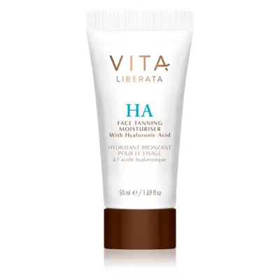 Vita Liberata Face Tanning Moisturiser with Hyaluronic Acid hidratáló arckrém önbarnító hatással